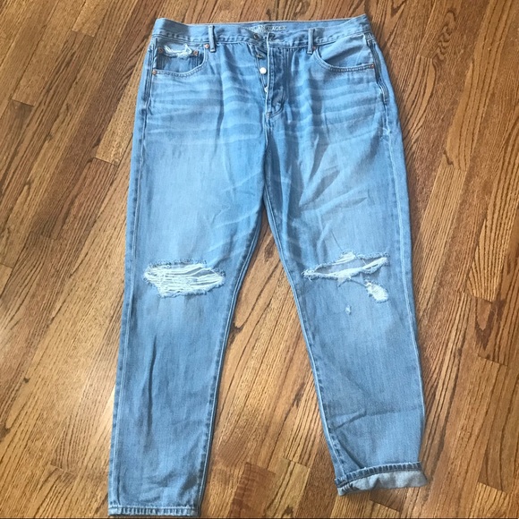 american eagle high rise girlfriend